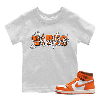 Jordan 1 Starfish Sneaker Match Tees Sneaker Vibes Sneaker Tees Jordan 1 Starfish Sneaker Release Tees Kids Shirts