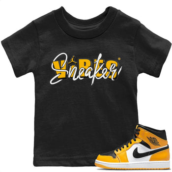 Jordan 1 Taxi Sneaker Match Tees Sneaker Vibes Sneaker Tees Jordan 1 Taxi Sneaker Release Tees Kids Shirts