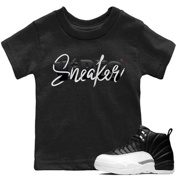 Jordan 12 Playoffs Sneaker Match Tees Sneaker Vibes Sneaker Tees Jordan 12 Playoffs Sneaker Release Tees Kids Shirts