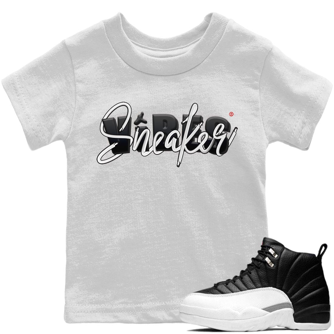 Jordan 12 Playoffs Sneaker Match Tees Sneaker Vibes Sneaker Tees Jordan 12 Playoffs Sneaker Release Tees Kids Shirts