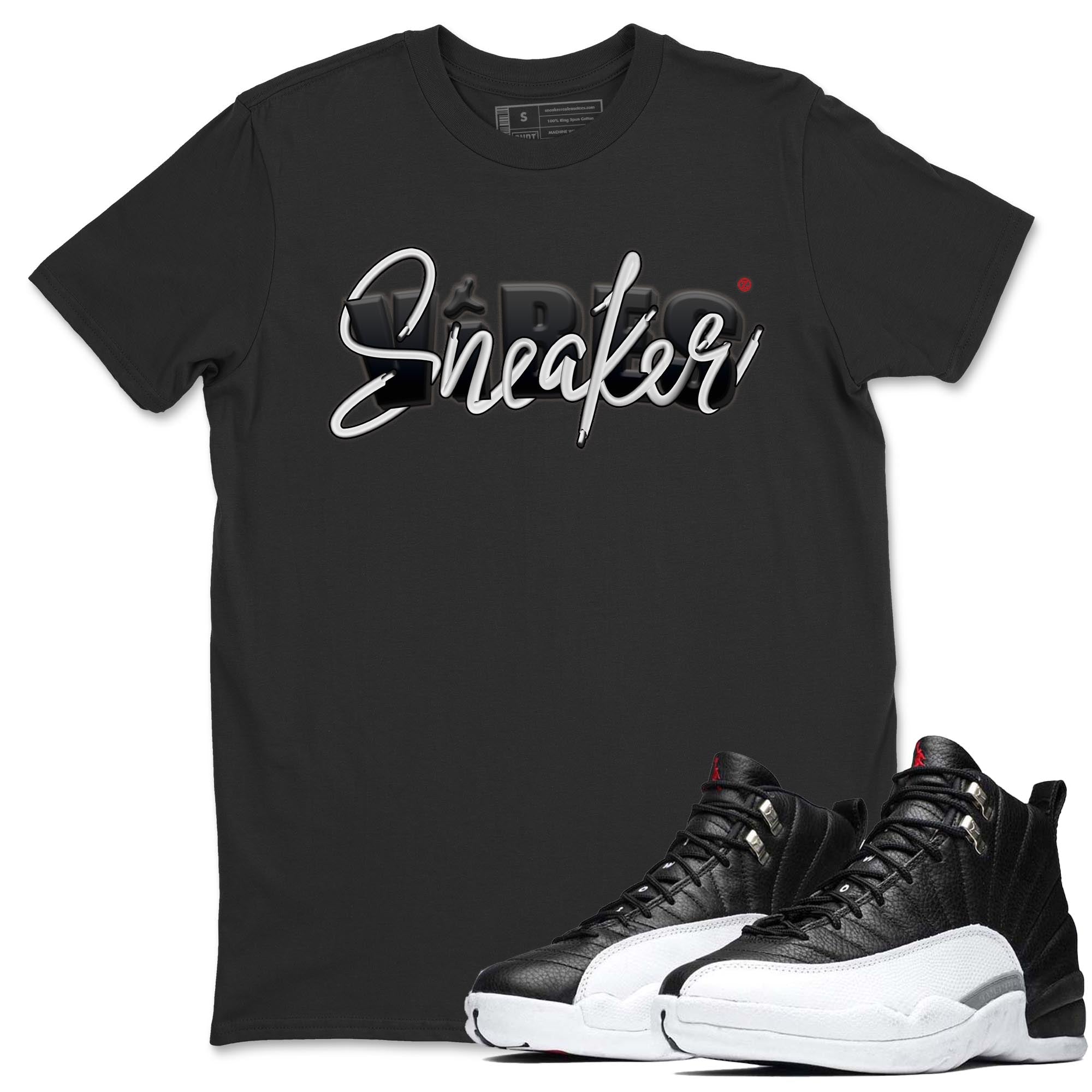 Jordan 12 Playoffs Sneaker Match Tees Sneaker Vibes Sneaker Tees Jordan 12 Playoffs Sneaker Release Tees Unisex Shirts