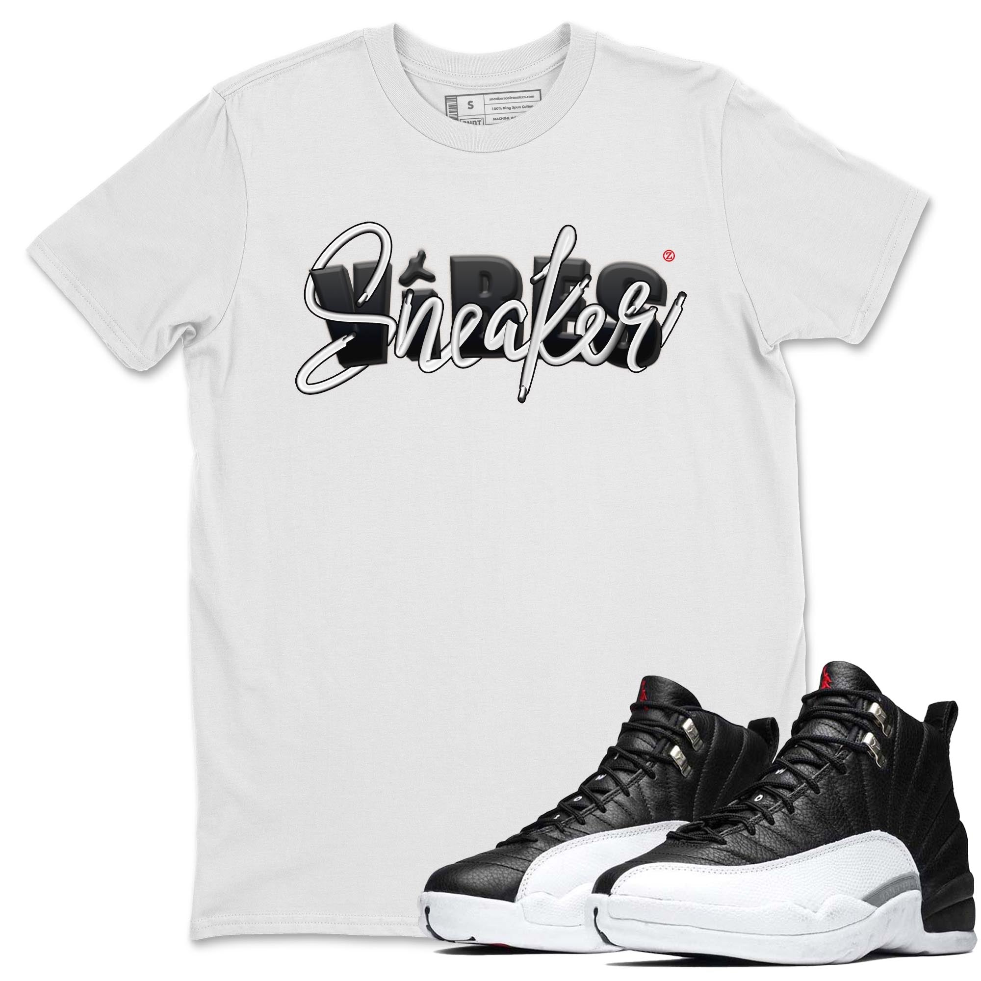 Jordan 12 Playoffs Sneaker Match Tees Sneaker Vibes Sneaker Tees Jordan 12 Playoffs Sneaker Release Tees Unisex Shirts