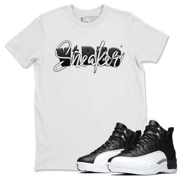 Jordan 12 Playoffs Sneaker Match Tees Sneaker Vibes Sneaker Tees Jordan 12 Playoffs Sneaker Release Tees Unisex Shirts