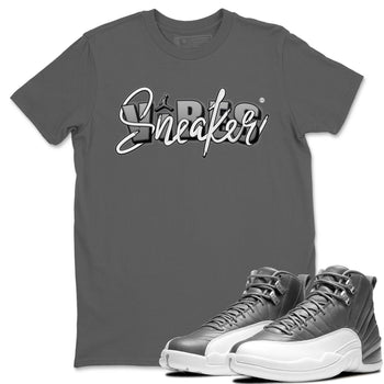 Jordan 12 Stealth Sneaker Match Tees Sneaker Vibes Sneaker Tees Jordan 12 Stealth Sneaker Release Tees Unisex Shirts