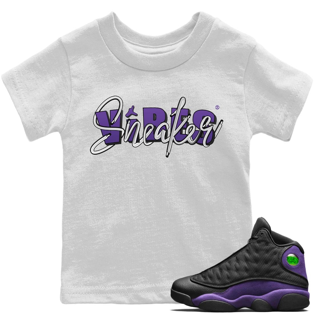 Jordan 13 Court Purple Sneaker Match Tees Sneaker Vibes Sneaker Tees Jordan 13 Court Purple Sneaker Release Tees Kids Shirts