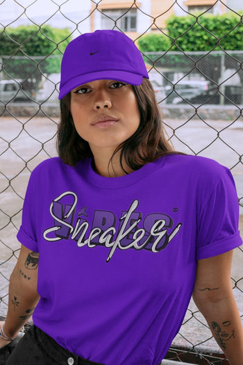 Jordan 13 Court Purple Sneaker Match Tees Sneaker Vibes Sneaker Tees Jordan 13 Court Purple Sneaker Release Tees Unisex Shirts