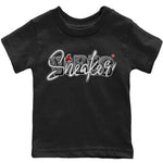 Jordan 3 Fire Red Sneaker Match Tees Sneaker Vibes Sneaker Tees Jordan 3 Fire Red Sneaker Release Tees Kids Shirts