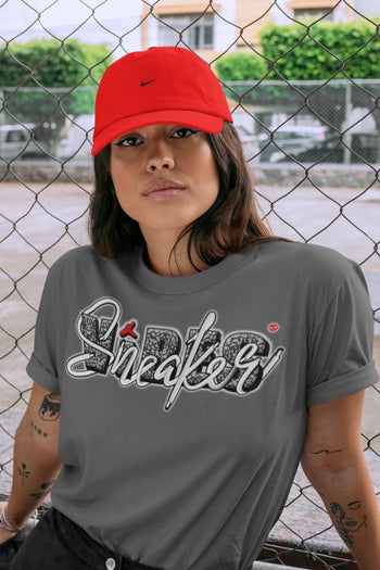 Jordan 3 Fire Red Sneaker Match Tees Sneaker Vibes Sneaker Tees Jordan 3 Fire Red Sneaker Release Tees Unisex Shirts