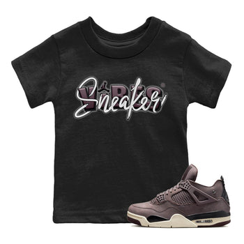 Jordan 4 A Ma Maniere Sneaker Match Tees Sneaker Vibes Sneaker Tees Jordan 4 A Ma Maniere Sneaker Release Tees Kids Shirts