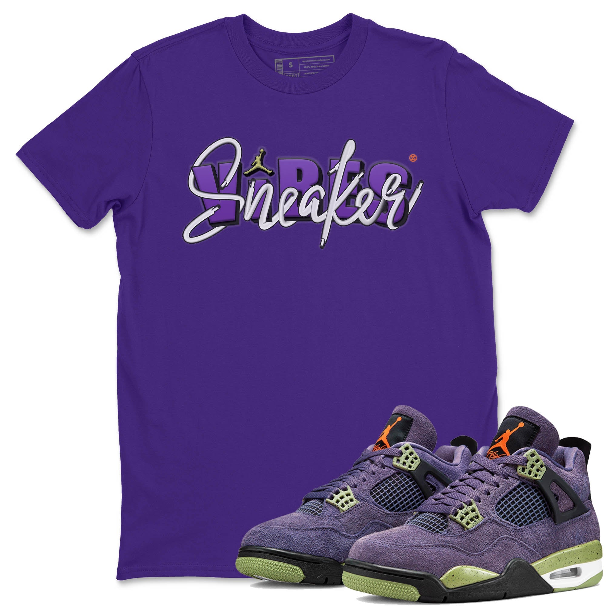 Jordan 4 Canyon Purple Sneaker Match Tees Sneaker Vibes Sneaker Tees Jordan 4 Canyon Purple Sneaker Release Tees Unisex Shirts