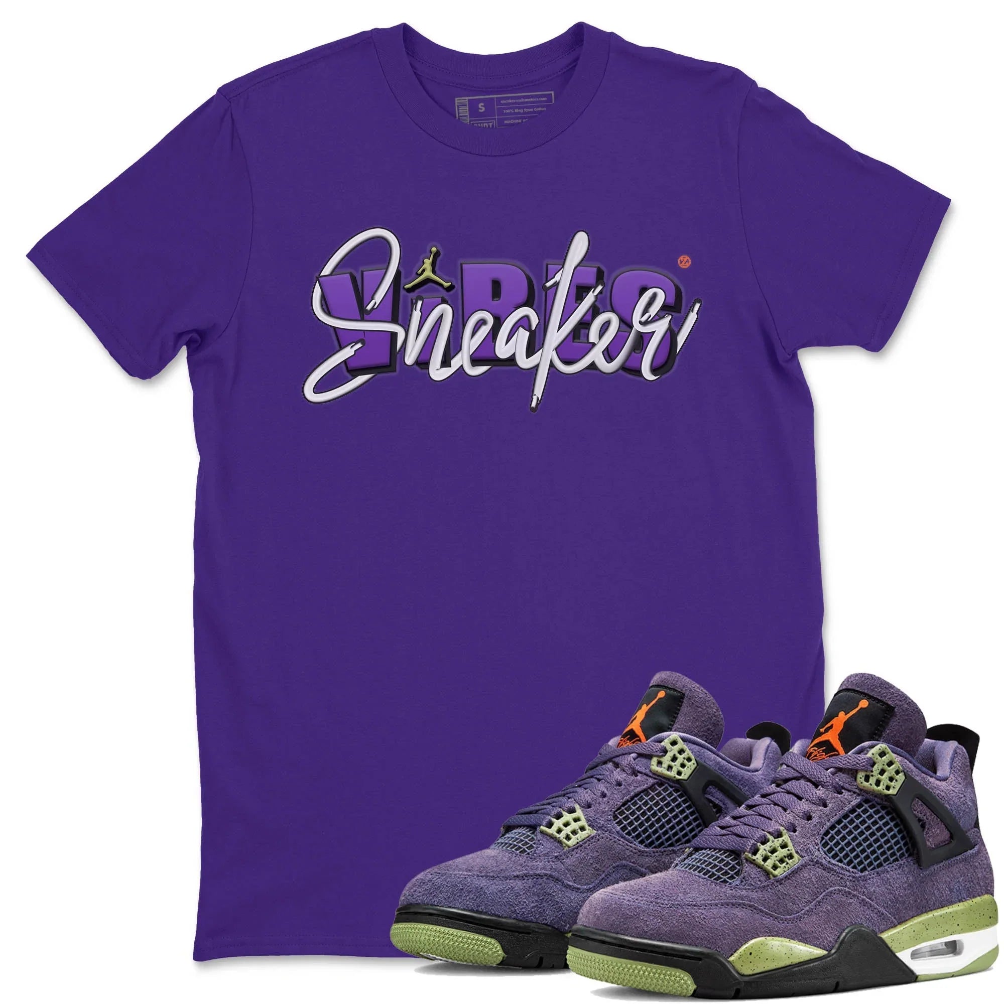 Jordan 4 Canyon Purple Sneaker Match Tees Sneaker Vibes Sneaker Tees Jordan 4 Canyon Purple Sneaker Release Tees Unisex Shirts