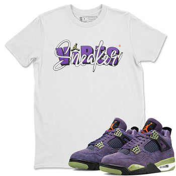 Jordan 4 Canyon Purple Sneaker Match Tees Sneaker Vibes Sneaker Tees Jordan 4 Canyon Purple Sneaker Release Tees Unisex Shirts