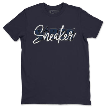 Jordan 4 Midnight Navy Sneaker Match Tees Sneaker Vibes Sneaker Tees Jordan 4 Midnight Navy Sneaker Release Tees Unisex Shirts