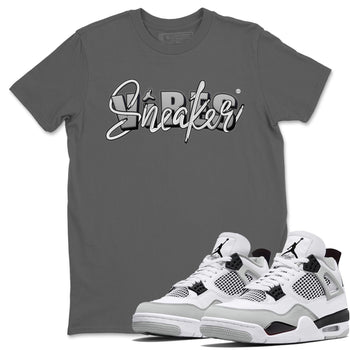 Jordan 4 Military Black Sneaker Match Tees Sneaker Vibes Sneaker Tees Jordan 4 Military Black Sneaker Release Tees Unisex Shirts