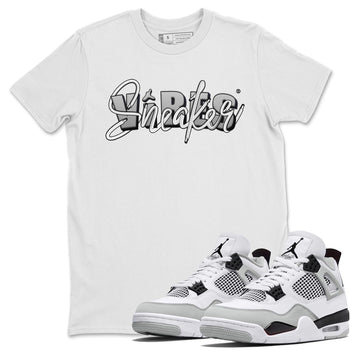 Jordan 4 Military Black Sneaker Match Tees Sneaker Vibes Sneaker Tees Jordan 4 Military Black Sneaker Release Tees Unisex Shirts