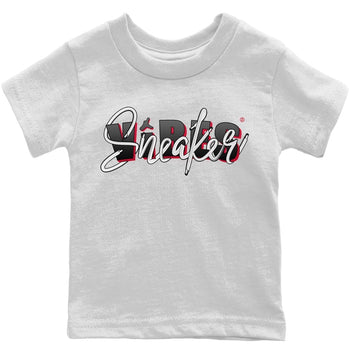 Jordan 4 Red Thunder Sneaker Match Tees Sneaker Vibes Sneaker Tees Jordan 4 Red Thunder Sneaker Release Tees Kids Shirts