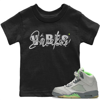 Jordan 5 Green Bean Sneaker Match Tees Sneaker Vibes Sneaker Tees Jordan 5 Green Bean Sneaker Release Tees Kids Shirts