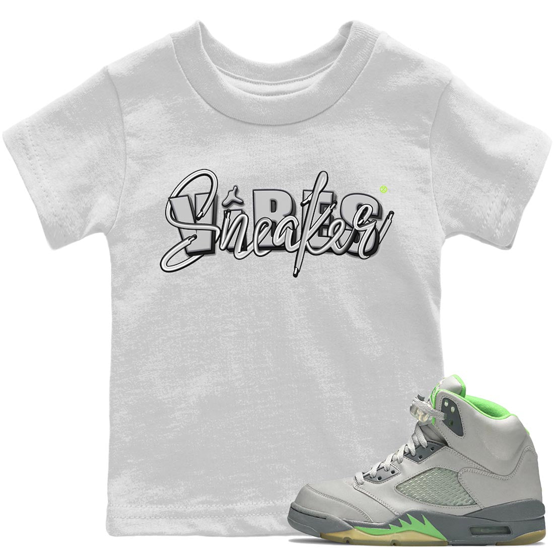 Jordan 5 Green Bean Sneaker Match Tees Sneaker Vibes Sneaker Tees Jordan 5 Green Bean Sneaker Release Tees Kids Shirts