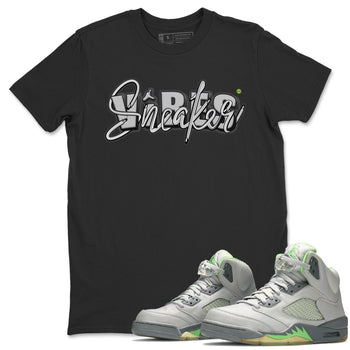 Jordan 5 Green Bean Sneaker Match Tees Sneaker Vibes Sneaker Tees Jordan 5 Green Bean Sneaker Release Tees Unisex Shirts