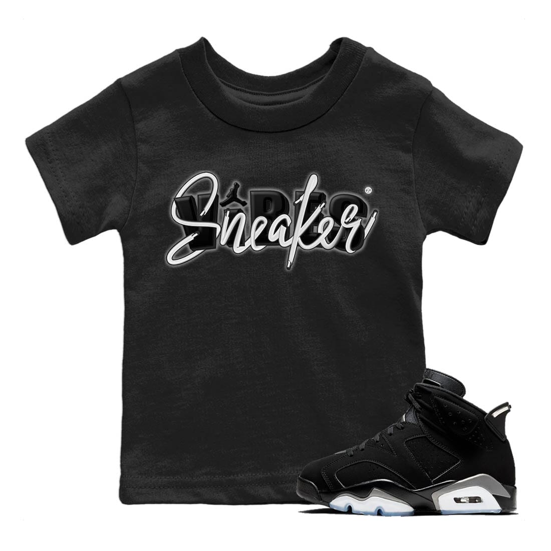 Jordan 6 Chrome Sneaker Match Tees Sneaker Vibes Sneaker Tees Jordan 6 Chrome Sneaker Release Tees Kids Shirts