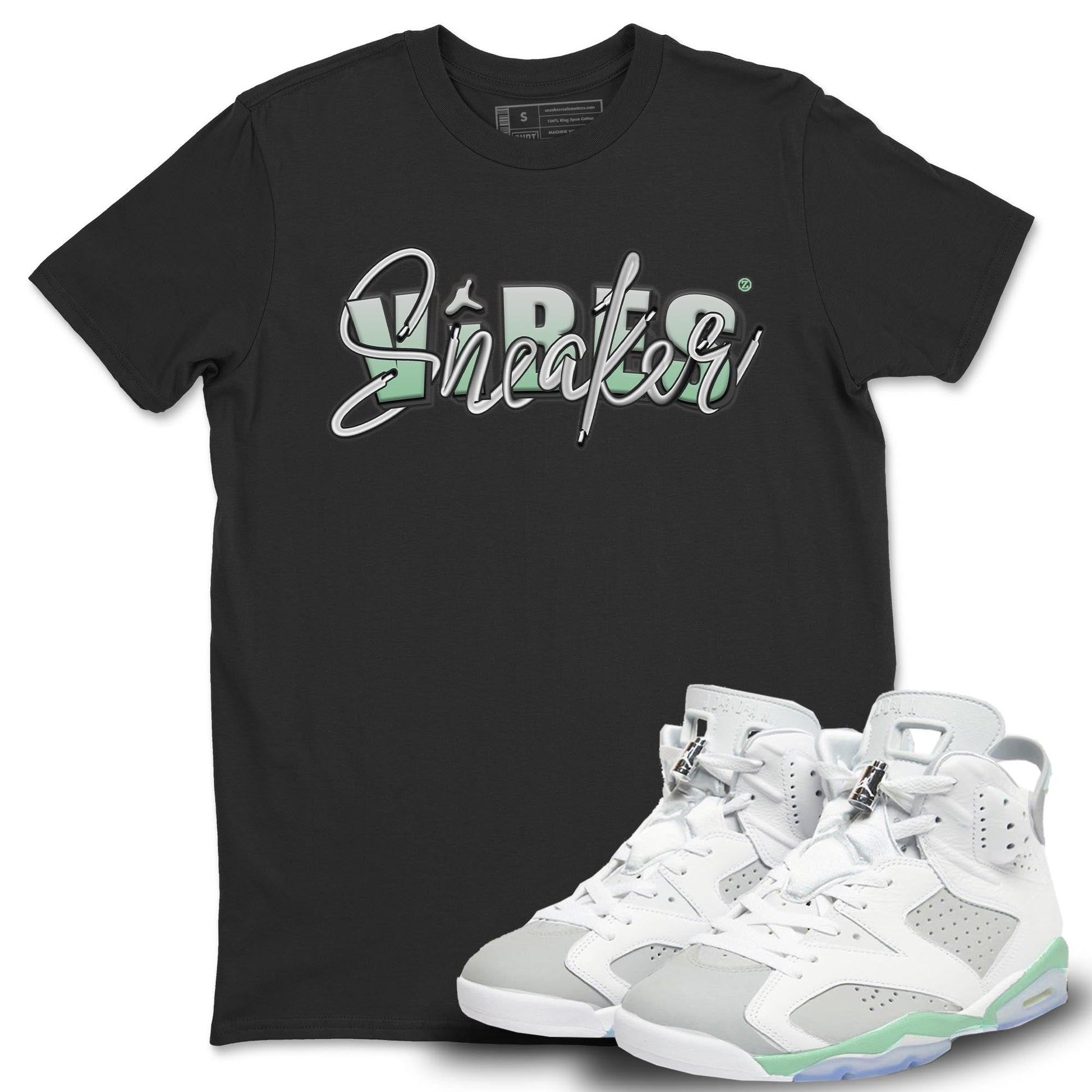 Jordan 6 Mint Foam Sneaker Match Tees Sneaker Vibes Sneaker Tees Jordan 6 Mint Foam Sneaker Release Tees Unisex Shirts