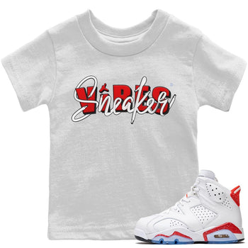 Jordan 6 Red Velvet Cookies Sneaker Match Tees Sneaker Vibes Sneaker Tees Jordan 6 Red Velvet Cookies Sneaker Release Tees Kids Shirts