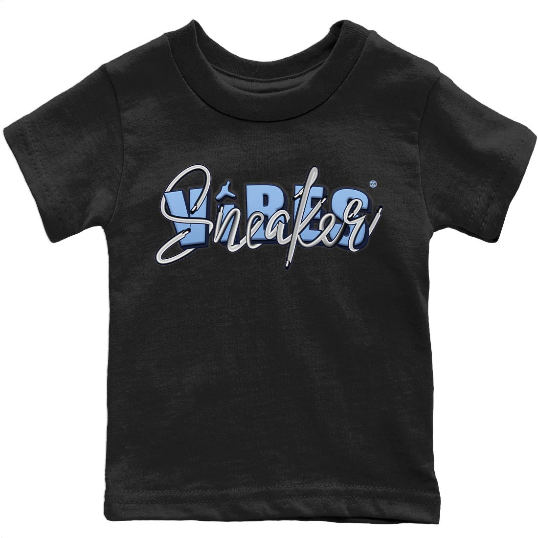 Jordan 6 UNC Sneaker Match Tees Sneaker Vibes Sneaker Tees Jordan 6 UNC Sneaker Release Tees Kids Shirts