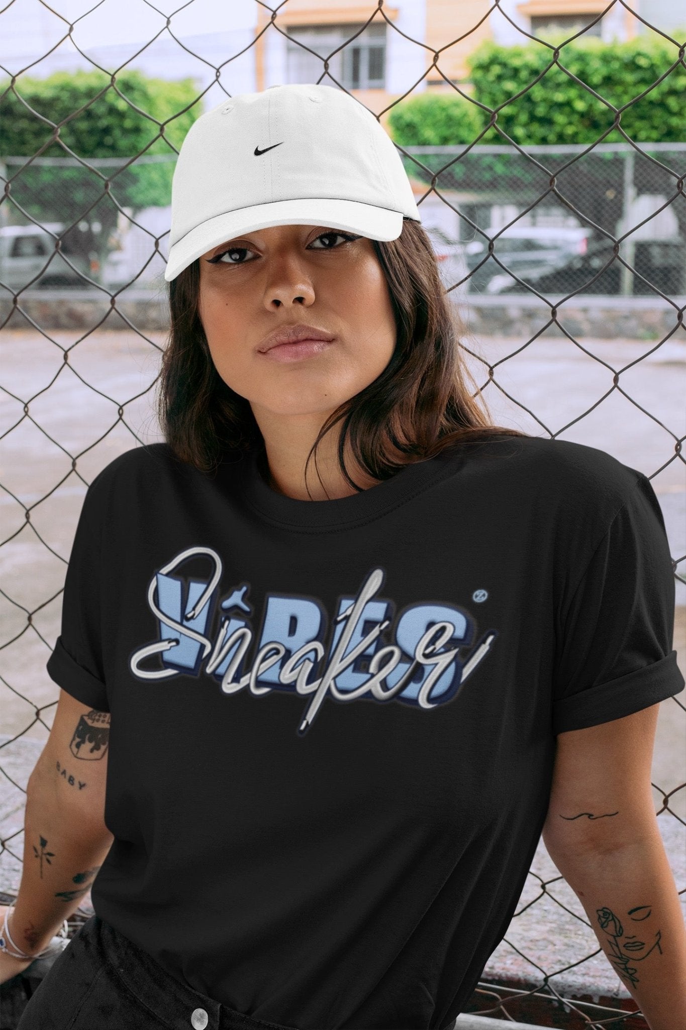 Jordan 6 UNC Sneaker Match Tees Sneaker Vibes Sneaker Tees Jordan 6 UNC Sneaker Release Tees Unisex Shirts