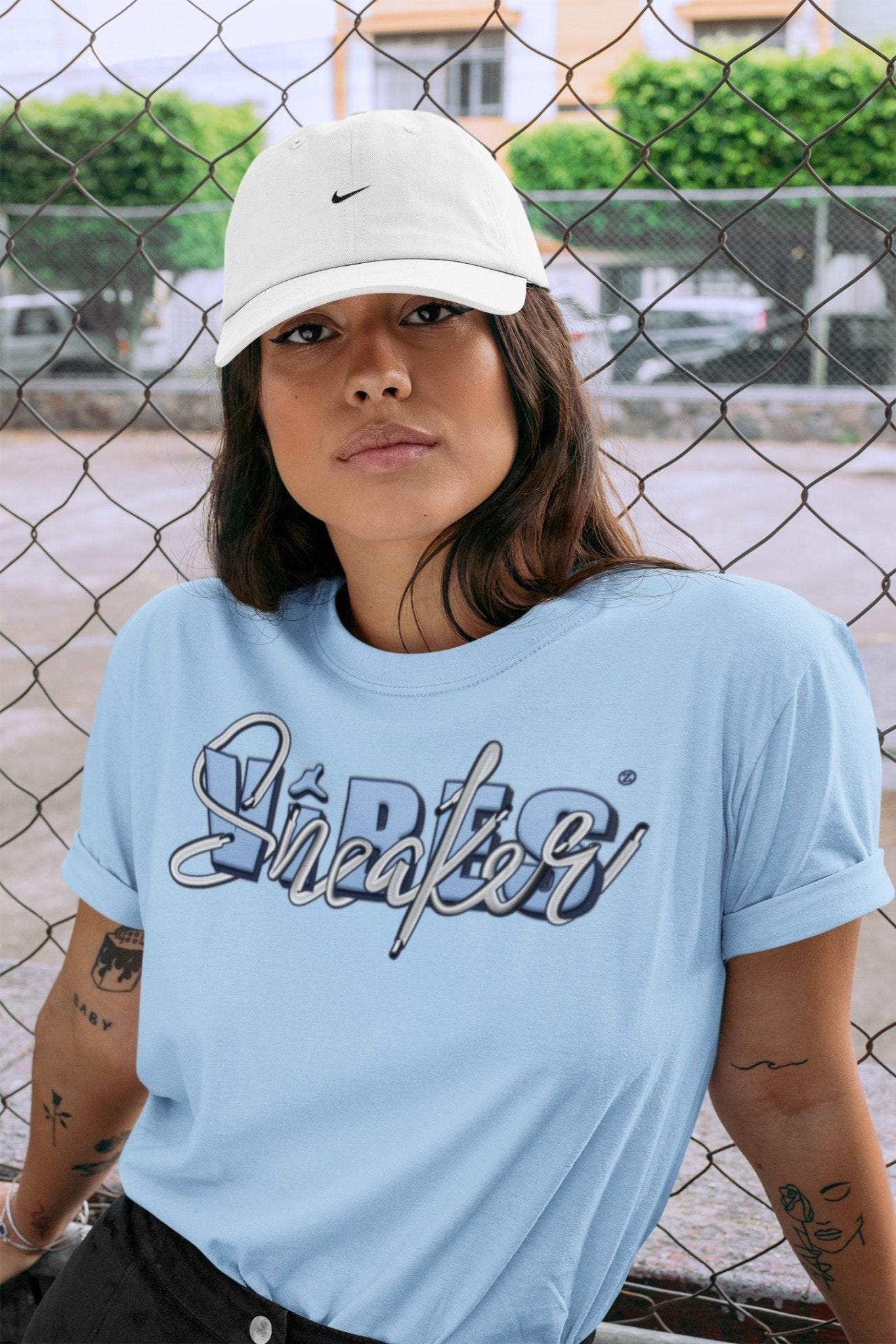 Jordan 6 UNC Sneaker Match Tees Sneaker Vibes Sneaker Tees Jordan 6 UNC Sneaker Release Tees Unisex Shirts