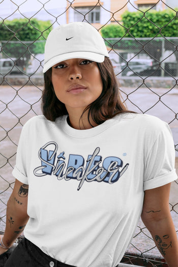 Jordan 6 UNC Sneaker Match Tees Sneaker Vibes Sneaker Tees Jordan 6 UNC Sneaker Release Tees Unisex Shirts
