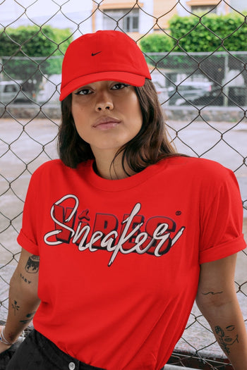 Jordan 9 Chile Red Sneaker Match Tees Sneaker Vibes Sneaker Tees Jordan 9 Chile Red Sneaker Release Tees Unisex Shirts