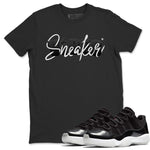 Jordan 11 72-10 Sneaker Match Tees Sneaker Vibes Sneaker Tees Jordan 11 72-10 Sneaker Release Tees Unisex Shirts