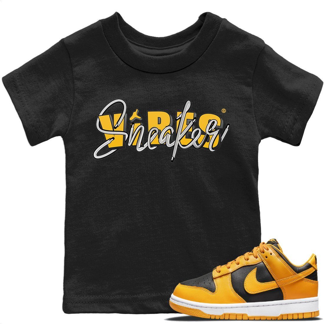 Dunk Championship Goldenrod Sneaker Match Tees Sneaker Vibes Sneaker Tees Dunk Championship Goldenrod Sneaker Release Tees Kids Shirts