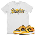 Dunk Championship Goldenrod Sneaker Match Tees Sneaker Vibes Sneaker Tees Dunk Championship Goldenrod Sneaker Release Tees Unisex Shirts