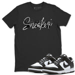 Dunk Panda Sneaker Match Tees Sneaker Vibes Sneaker Tees Dunk Panda Sneaker Release Tees Unisex Shirts