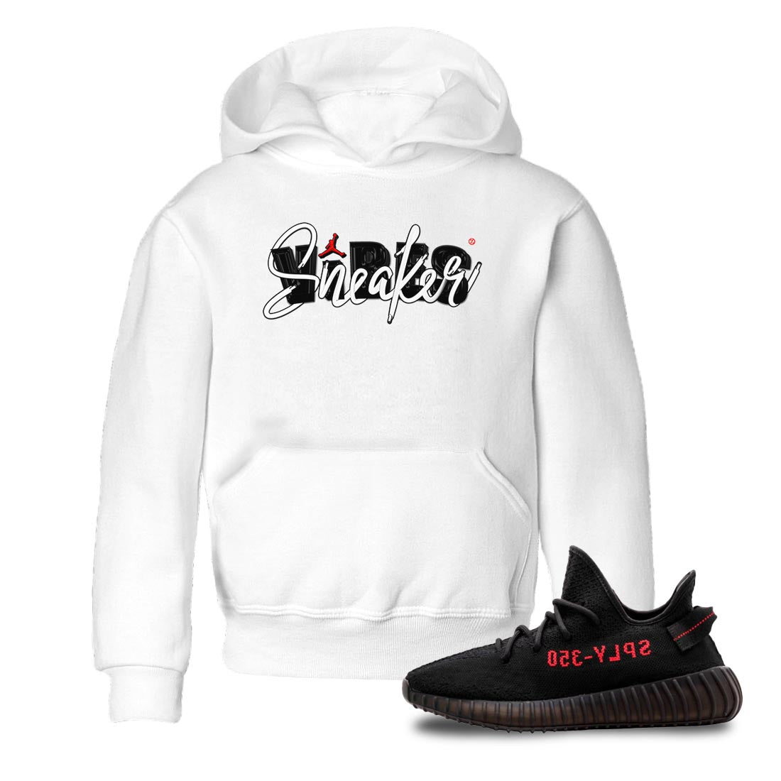 Yeezy 350 Bred shirt to match jordans Sneaker Vibes sneaker tees Yeezy Boost 350 V2 Bred SNRT Sneaker Release Tees Baby Toddler White 1 T-Shirt