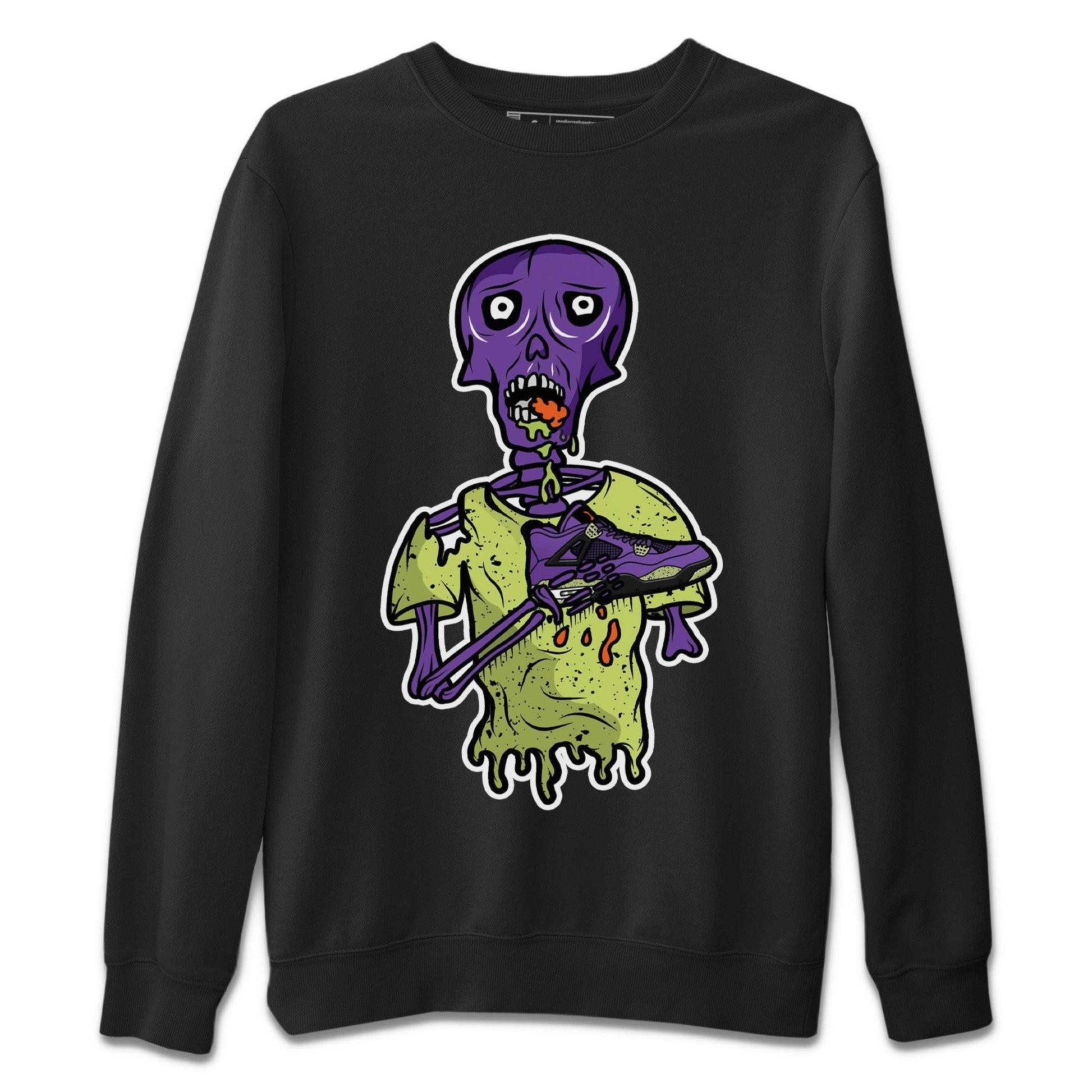 Jordan 4 Canyon Purple unique Halloween sneaker tee Sneaker Zombie Sneaker Tees Jordan 4 Canyon Purple Sneaker Release Tees Unisex Shirts