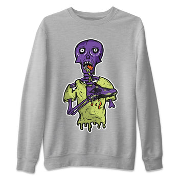 Jordan 4 Canyon Purple unique Halloween sneaker tee Sneaker Zombie Sneaker Tees Jordan 4 Canyon Purple Sneaker Release Tees Unisex Shirts