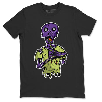 Jordan 4 Canyon Purple unique Halloween sneaker tee Sneaker Zombie Sneaker Tees Jordan 4 Canyon Purple Sneaker Release Tees Unisex Shirts
