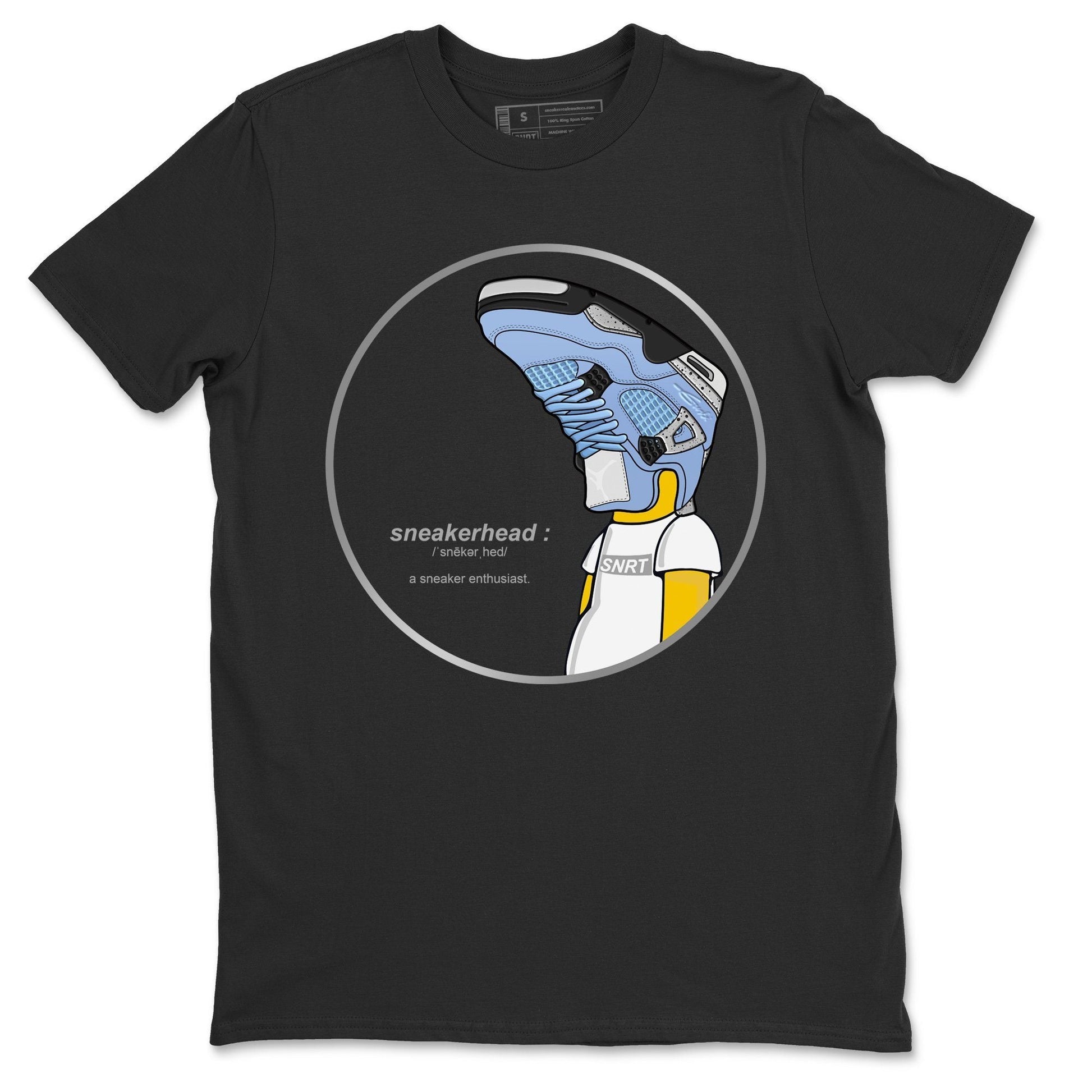 Jordan 4 University Blue Sneaker Match Tees Sneakerhead Sneaker Tees Jordan 4 University Blue Sneaker Release Tees Unisex Shirts