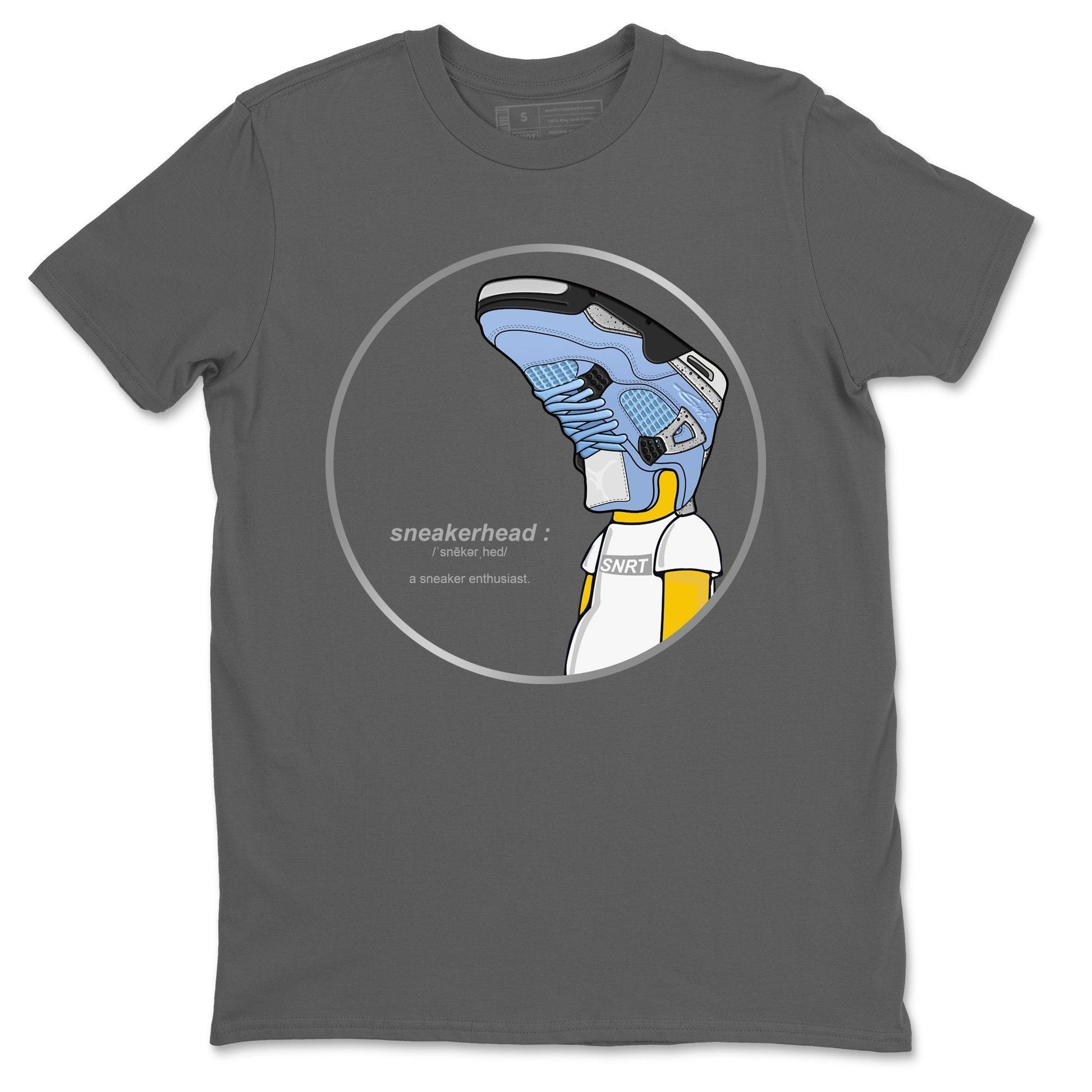 Jordan 4 University Blue Sneaker Match Tees Sneakerhead Sneaker Tees Jordan 4 University Blue Sneaker Release Tees Unisex Shirts