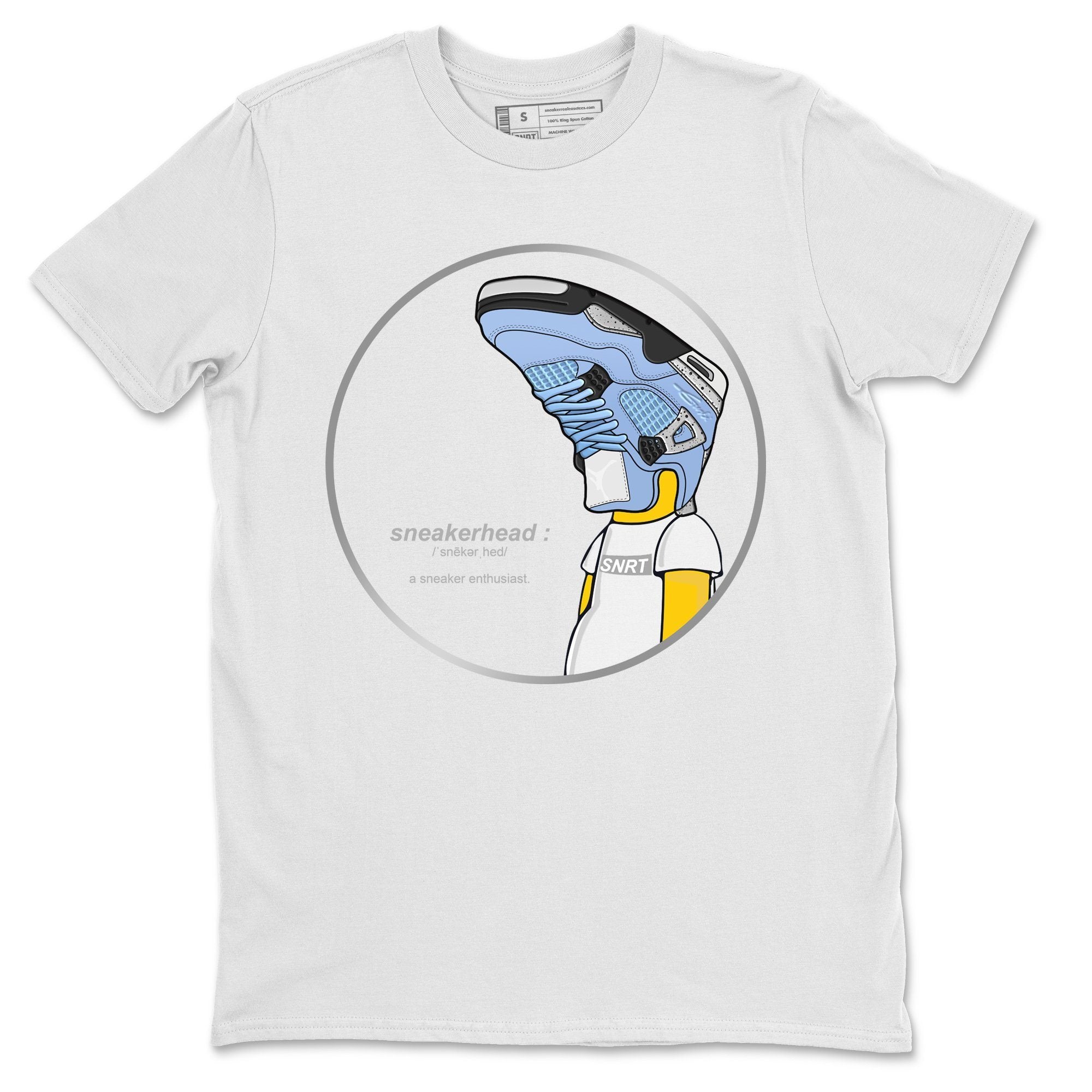 Jordan 4 University Blue Sneaker Match Tees Sneakerhead Sneaker Tees Jordan 4 University Blue Sneaker Release Tees Unisex Shirts