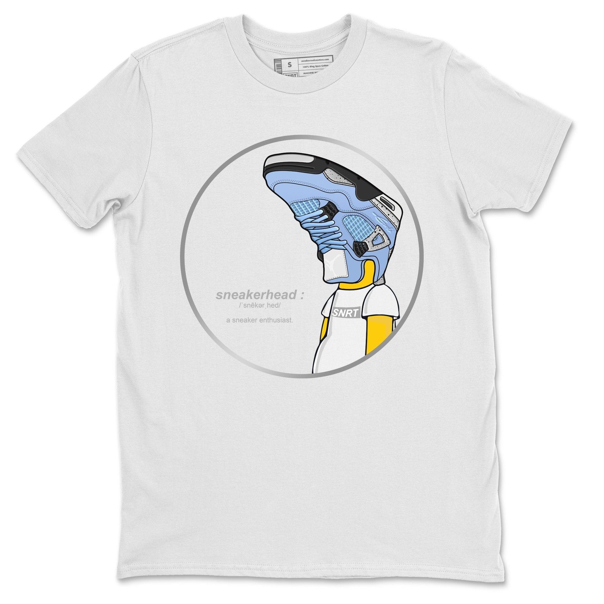 Jordan 4 University Blue Sneaker Match Tees Sneakerhead Sneaker Tees Jordan 4 University Blue Sneaker Release Tees Unisex Shirts