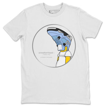 Jordan 4 University Blue Sneaker Match Tees Sneakerhead Sneaker Tees Jordan 4 University Blue Sneaker Release Tees Unisex Shirts