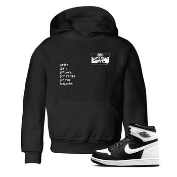 Air Jordan 1 High OG Black White shirt to match jordans Sneakerhead Badge sneaker tees Air Jordan 1 Black White SNRT sneaker release tees baby toddler Black 1 cotton Shirt