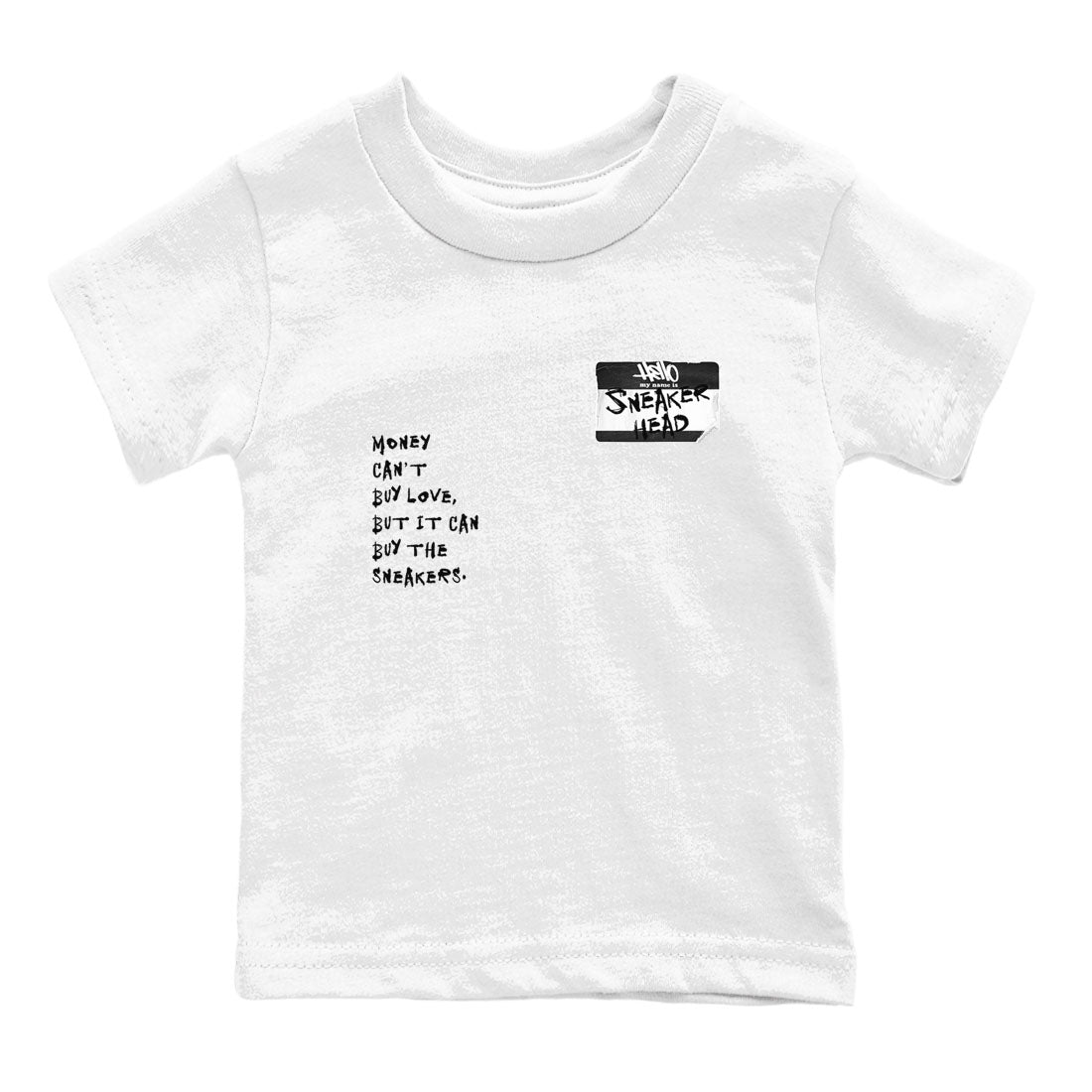 Air Jordan 1 High OG Black White shirt to match jordans Sneakerhead Badge sneaker tees Air Jordan 1 Black White SNRT sneaker release tees baby toddler White 2 cotton Shirt
