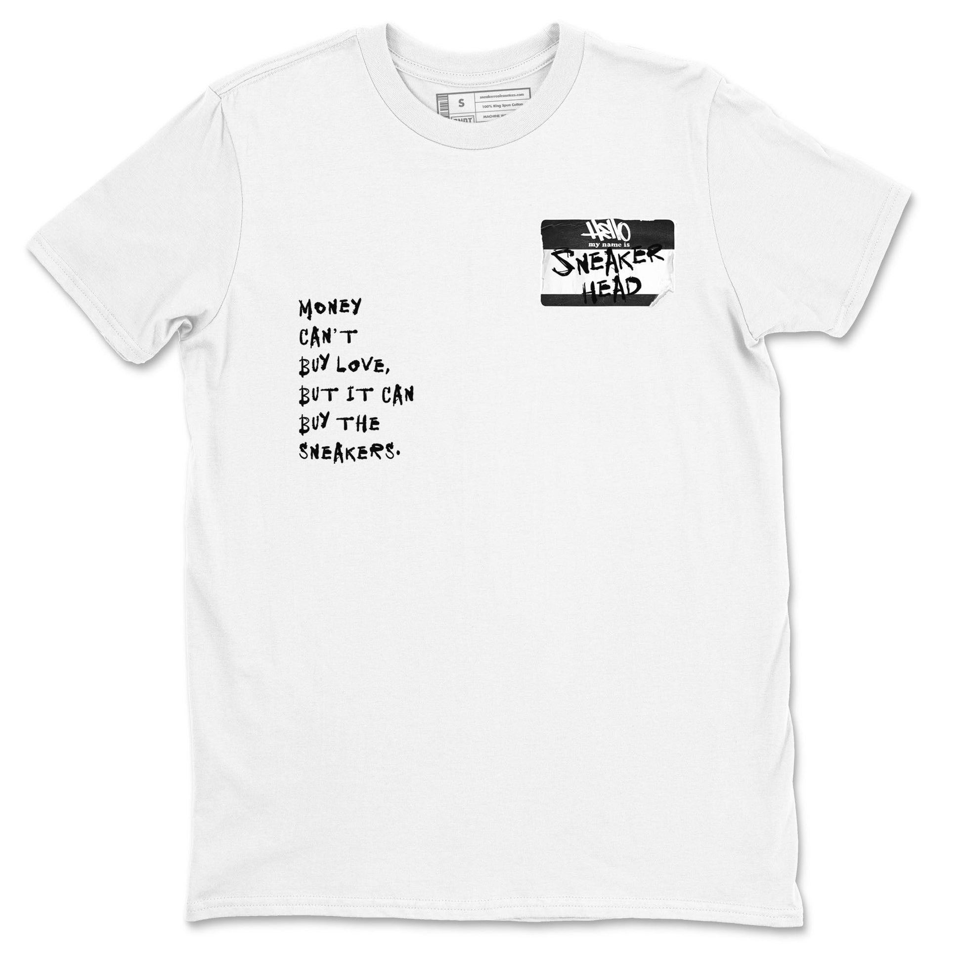 Air Jordan 1 High OG Black White shirt to match jordans Sneakerhead Badge sneaker tees Air Jordan 1 Black White SNRT Sneaker Release Tees unisex cotton White 2 crew neck shirt