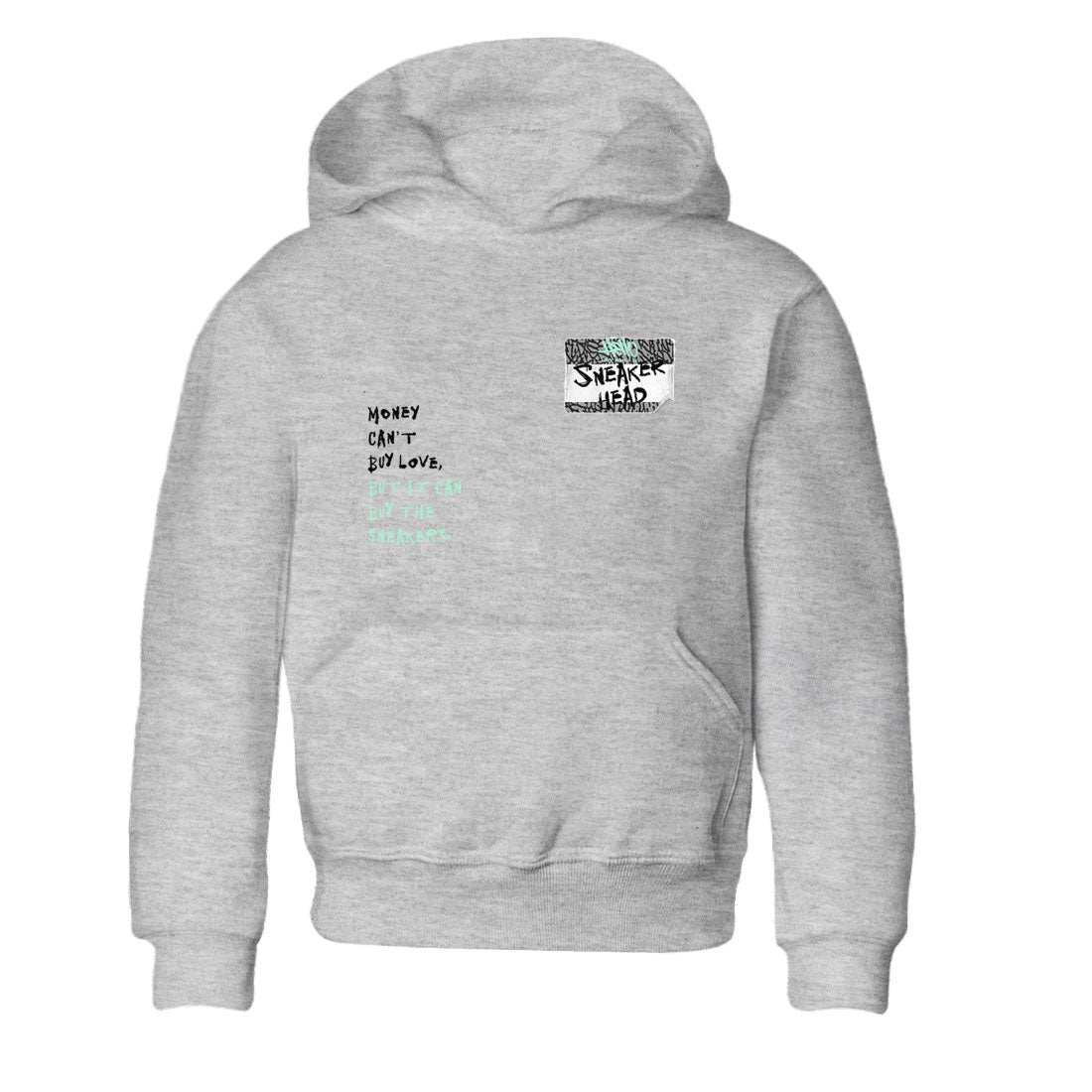 3s Green Glow shirt to match jordans Sneakerhead Badge sneaker tees Air Jordan 3 Green Glow SNRT sneaker release tees baby toddler Heather Grey 2 cotton Shirt