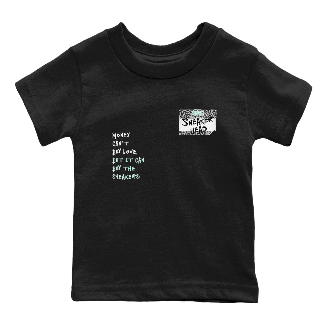 3s Green Glow shirt to match jordans Sneakerhead Badge sneaker tees Air Jordan 3 Green Glow SNRT sneaker release tees baby toddler Black 2 cotton Shirt