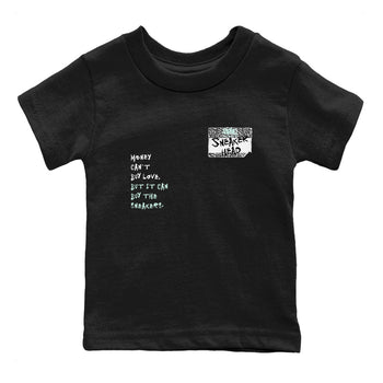 3s Green Glow shirt to match jordans Sneakerhead Badge sneaker tees Air Jordan 3 Green Glow SNRT sneaker release tees baby toddler Black 2 cotton Shirt